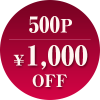 500ポイントで1000円オフ